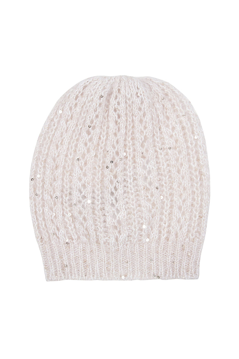 COTTON HAT KID MOHAIR SILK LUREX