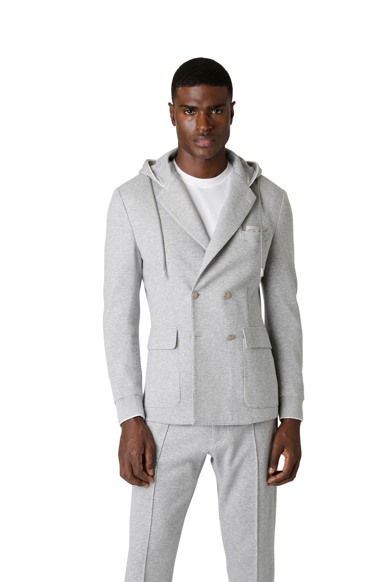 DP JACKET WITH FIXED HOOD