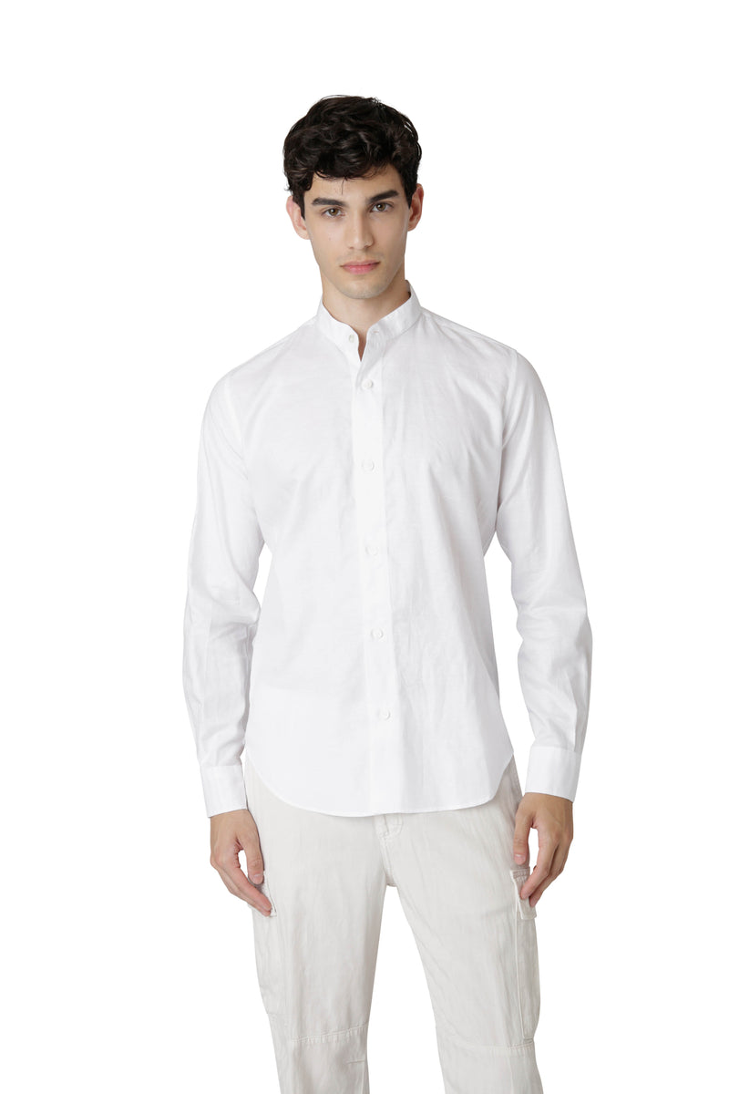 KOREAN COLLAR SHIRT