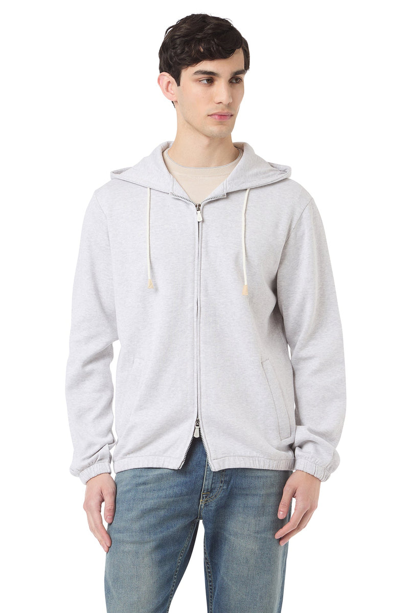 FULL ZIP HOODED SWEATSHIRT