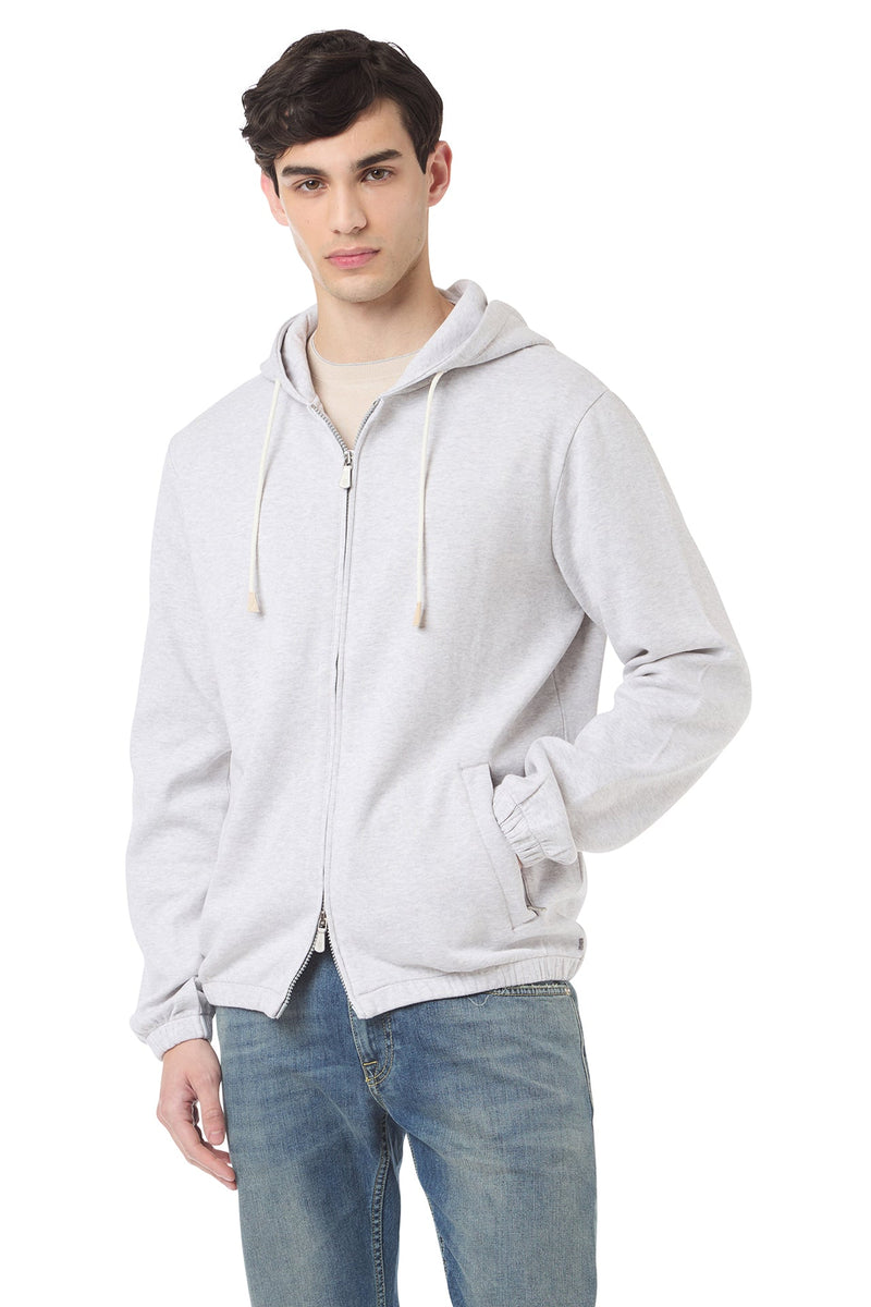 FULL ZIP HOODED SWEATSHIRT