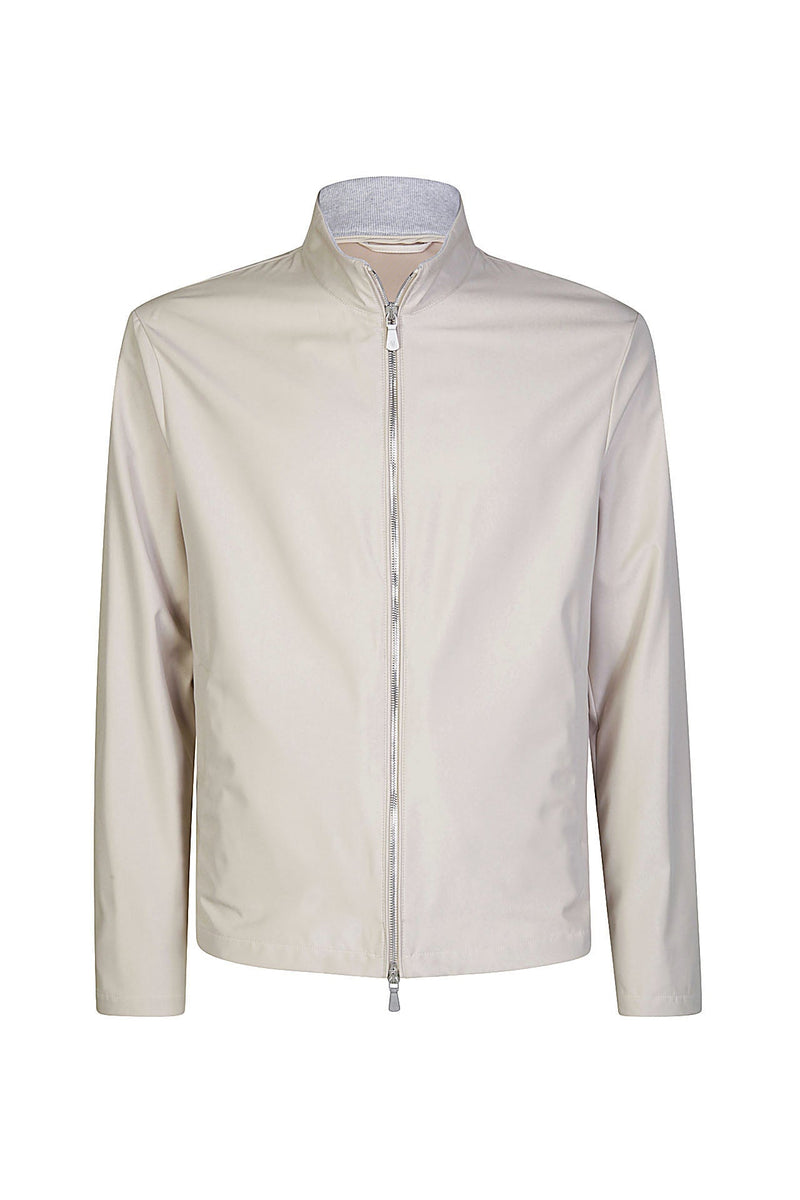 FULL JACKET WITH STAND NECK