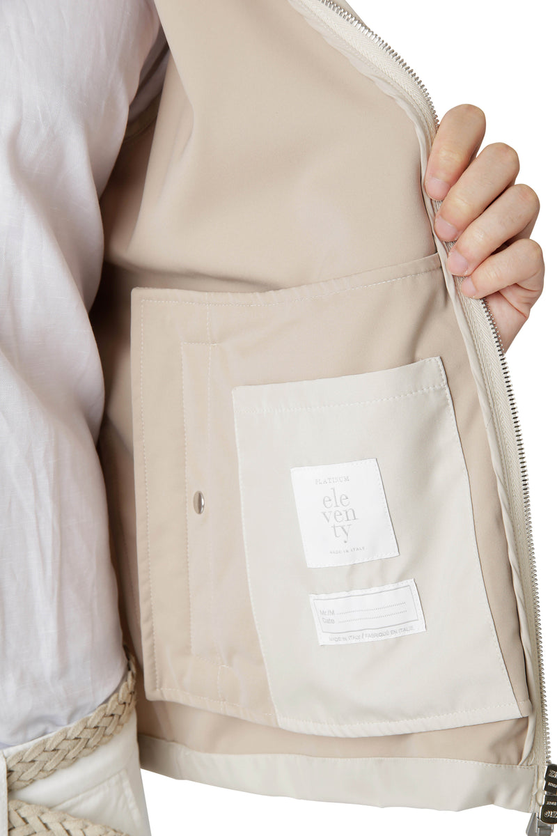 FULL JACKET WITH STAND NECK