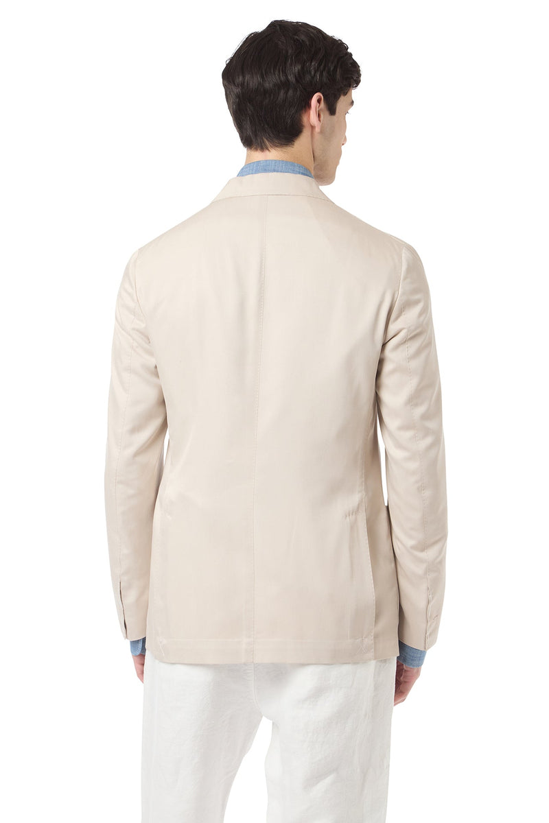 SOFT JACKET WITH 3 PATCH POCKETS