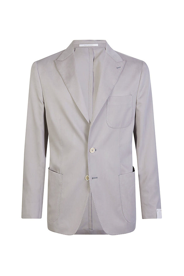 SOFT JACKET WITH 3 PATCH POCKETS