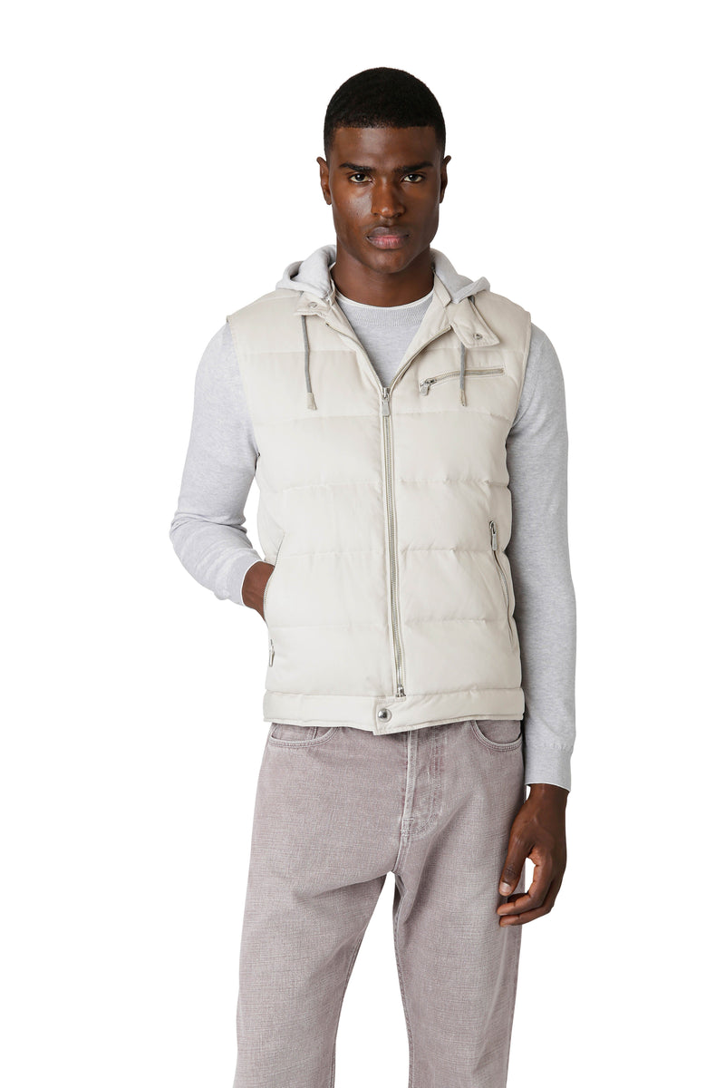 DETACHABLE HOOD VEST