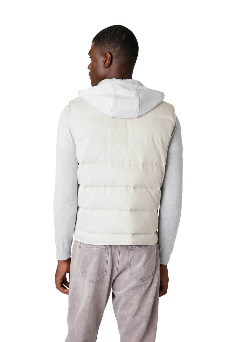 DETACHABLE HOOD VEST