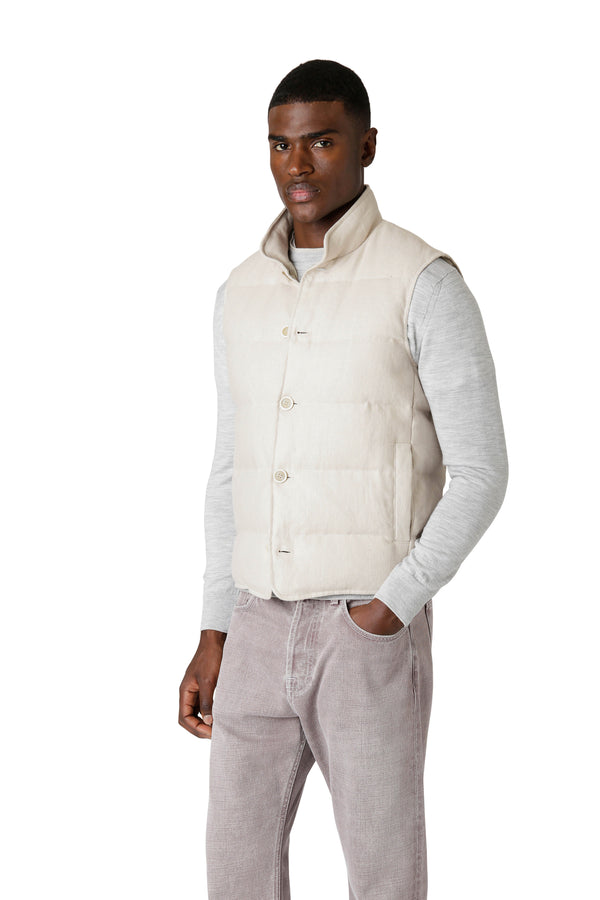 LINEN GILET