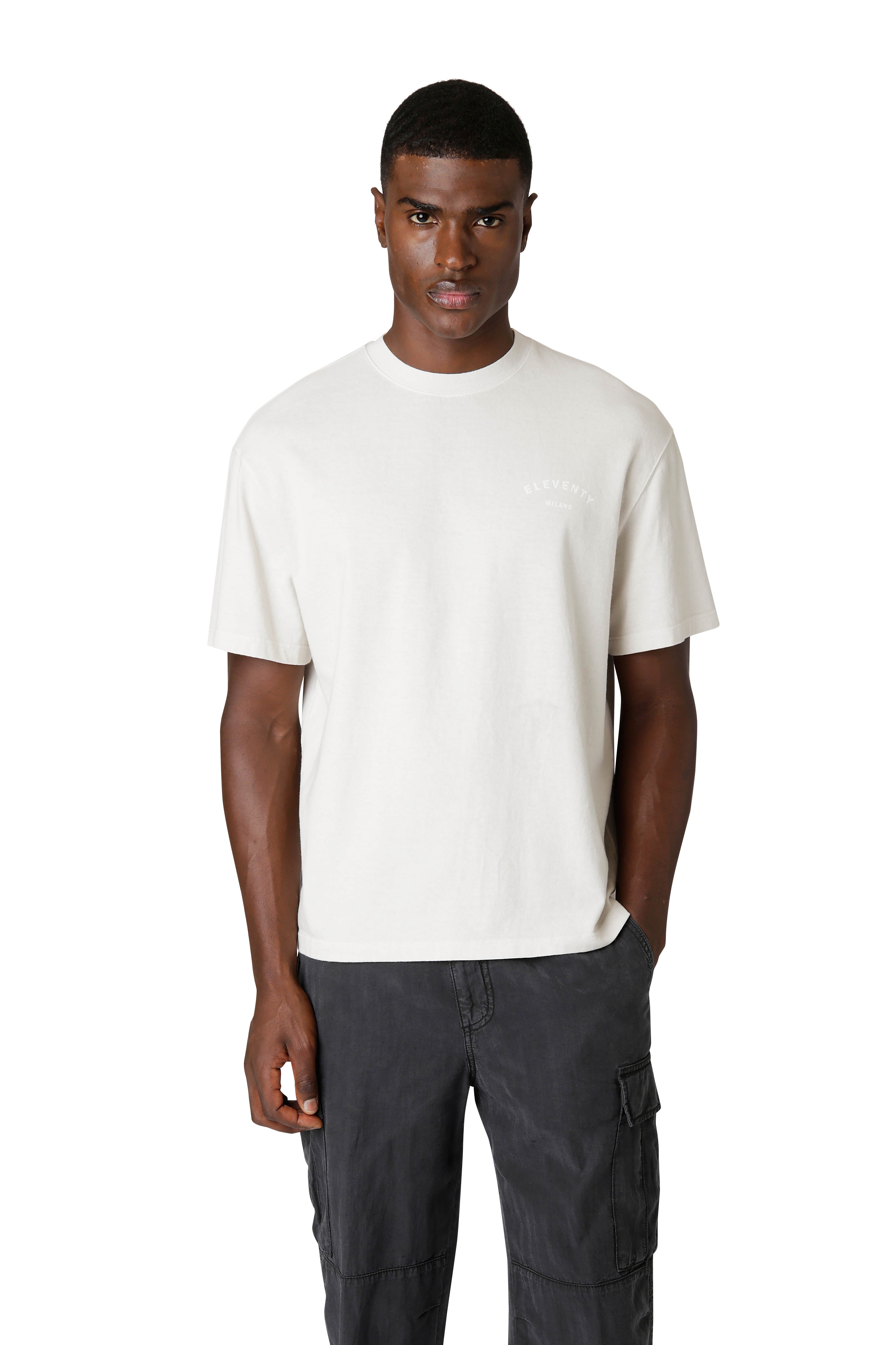 T-SHIRT MM LOGO ELEVENTY – Eleventy Milano USA