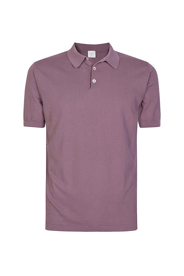 SHORT SLEEVE POLO SWEATER