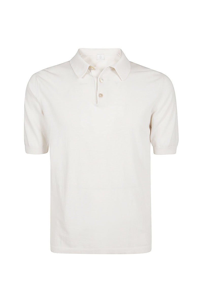 SHORT SLEEVE POLO SWEATER