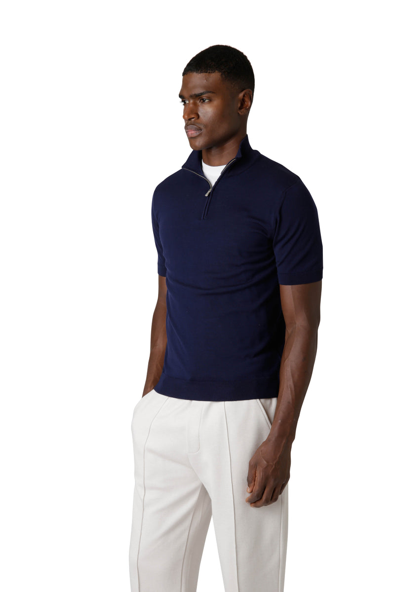 HALF-ZIP SWEATER 