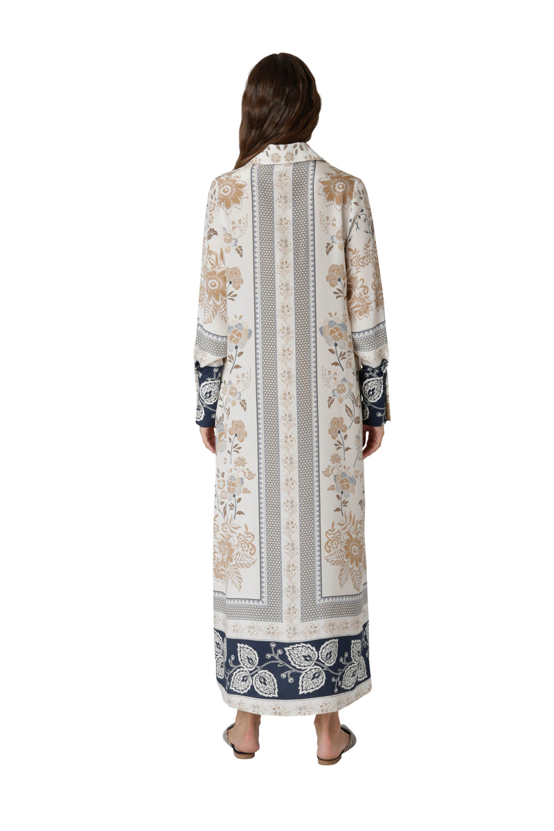 PRINTED CAFTAN DRESS