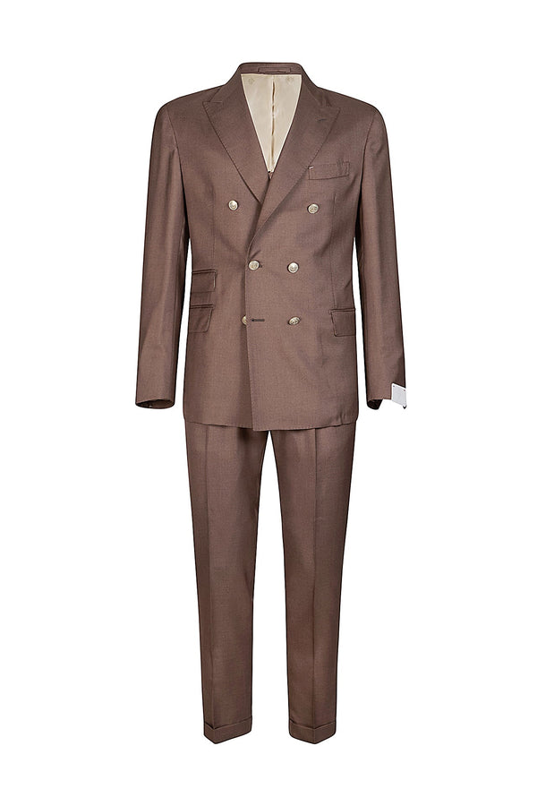 DOUBLE-BREASTED SUIT WITH PANTS
