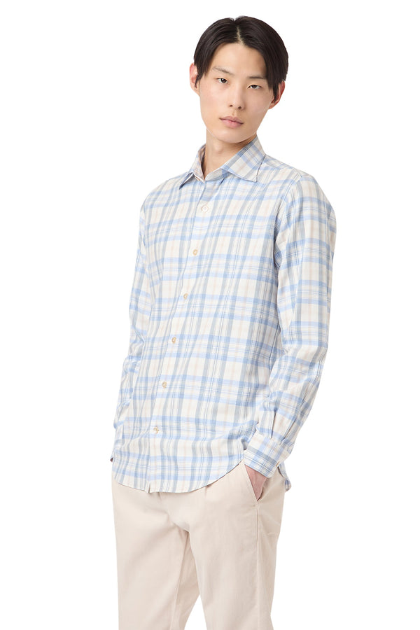 ML SHIRT WITH ITALIAN COLLAR