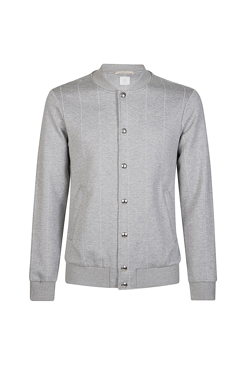 BOMBER JACKET WITH AUTOMATIC BUTTONS