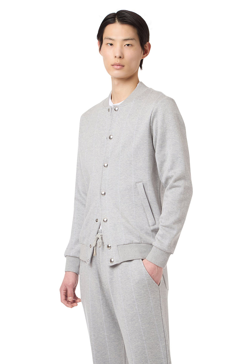 BOMBER JACKET WITH AUTOMATIC BUTTONS