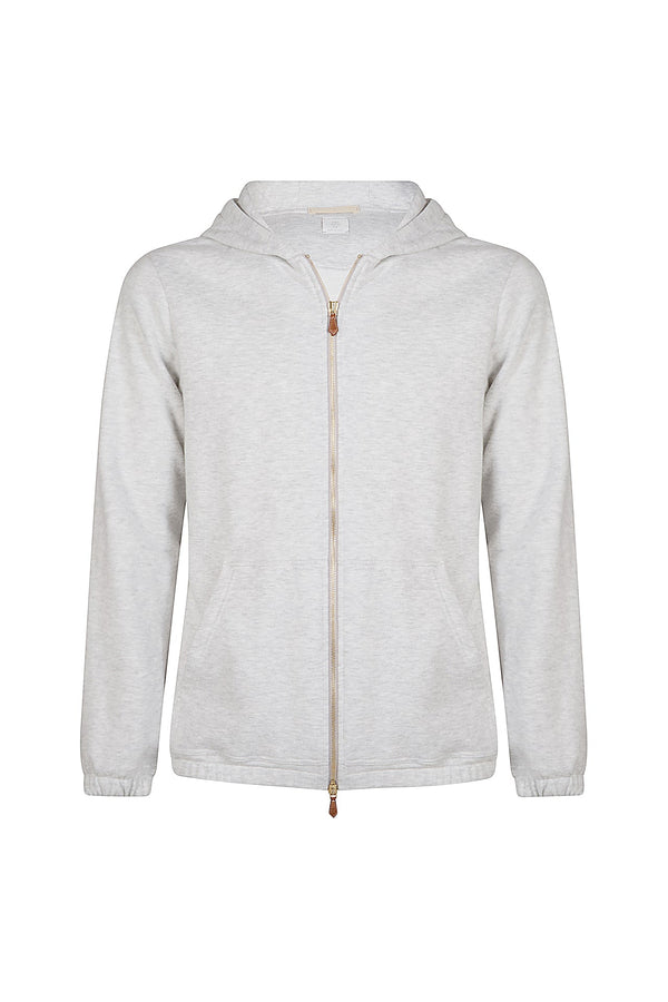 FULL ZIP HOODED SWEATSHIRT