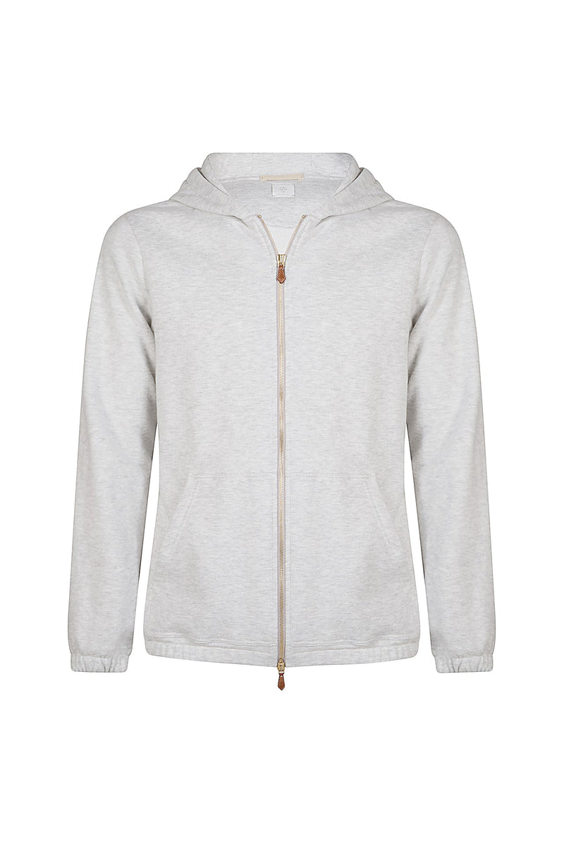 FULL ZIP HOODED SWEATSHIRT