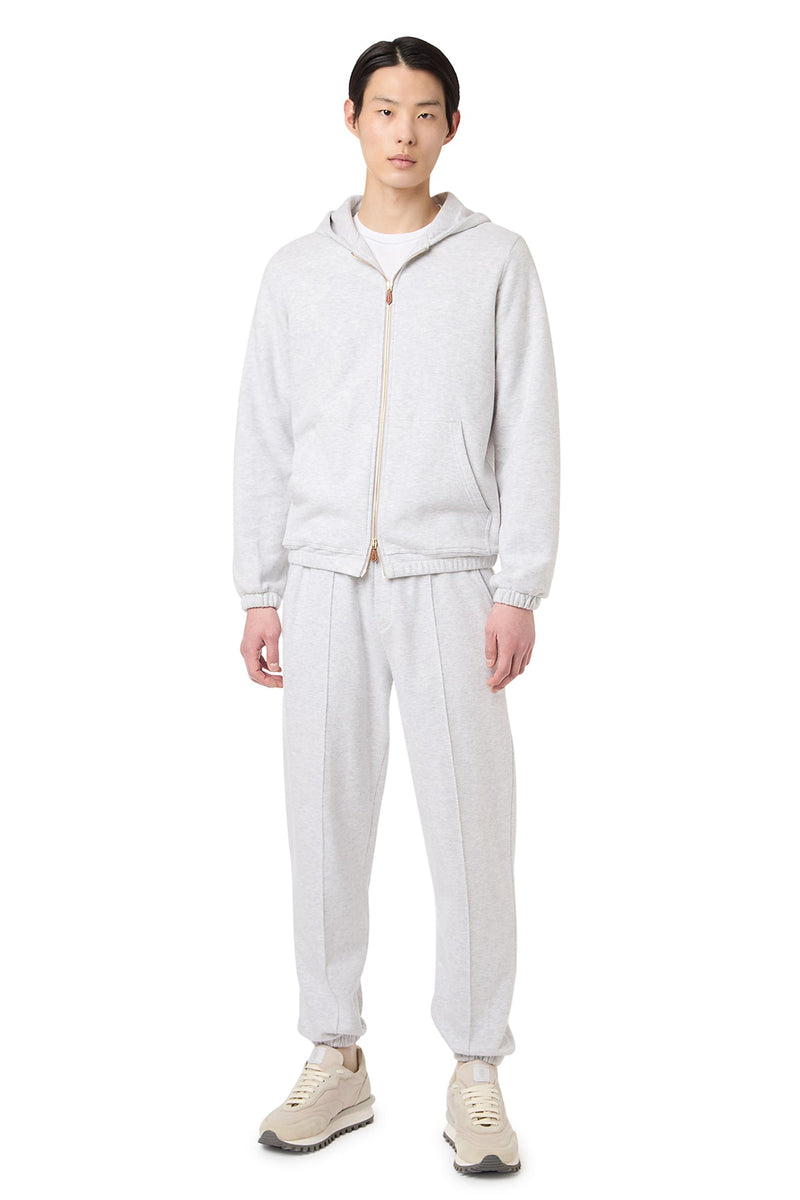 FULL ZIP HOODED SWEATSHIRT