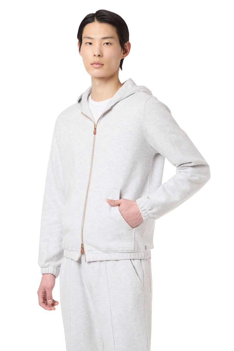 FULL ZIP HOODED SWEATSHIRT
