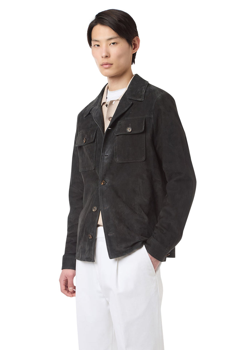 UNLINED SHIRT JACKET