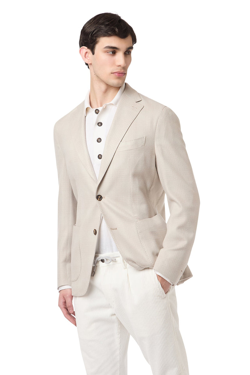 SOFT JACKET WITH PATCH POCKET