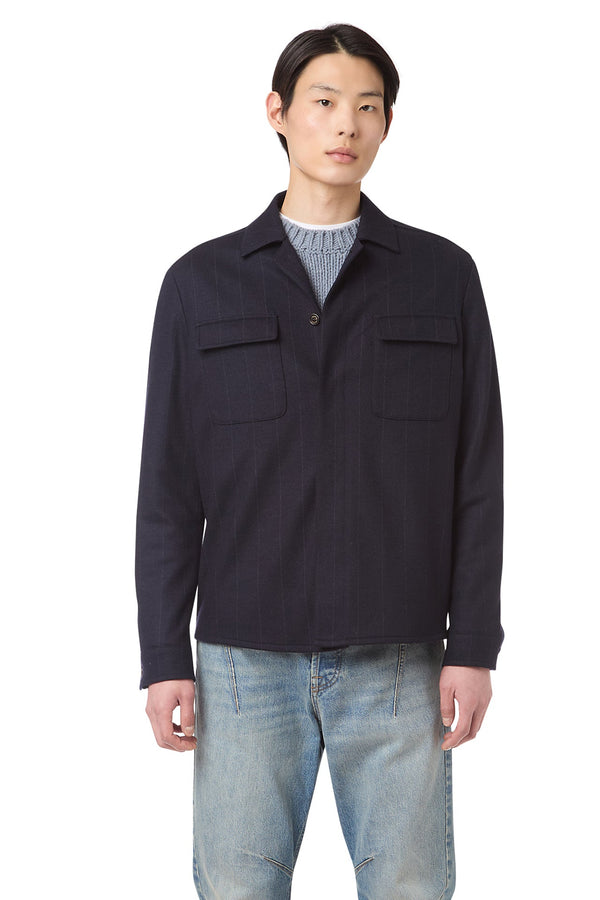 2-POCKET OVER-SHIRT JACKET
