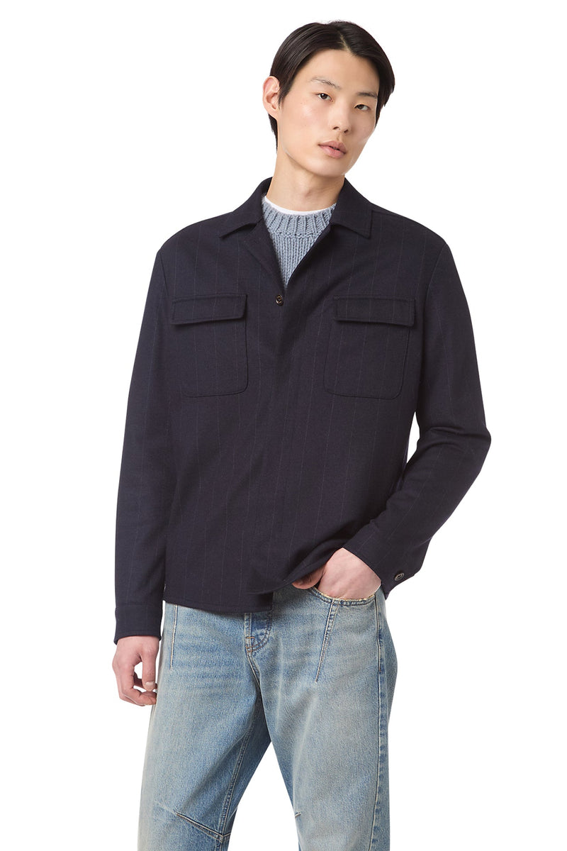 2-POCKET OVER-SHIRT JACKET