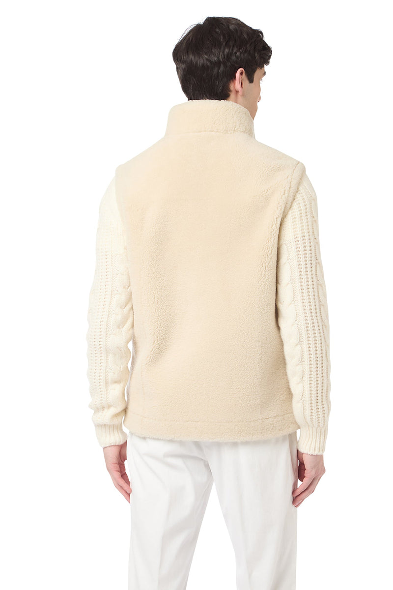 SHEARLING VEST