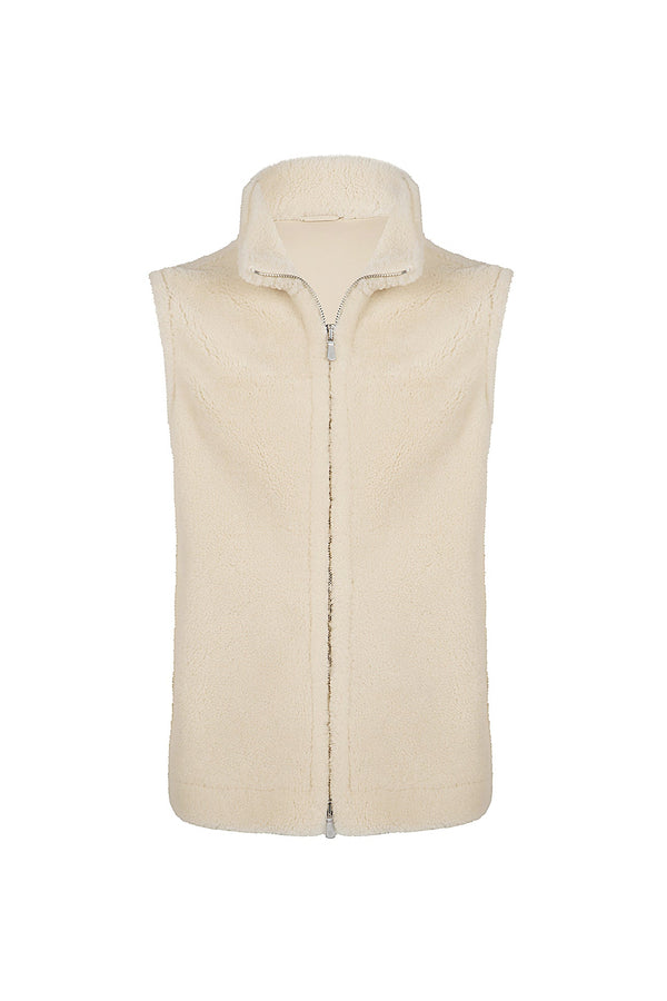 SHEARLING VEST