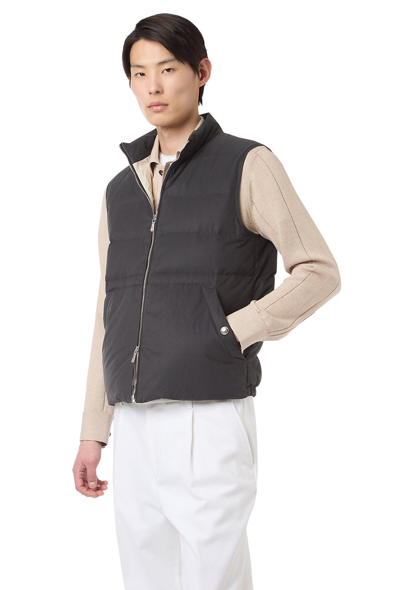 FEATHER VEST