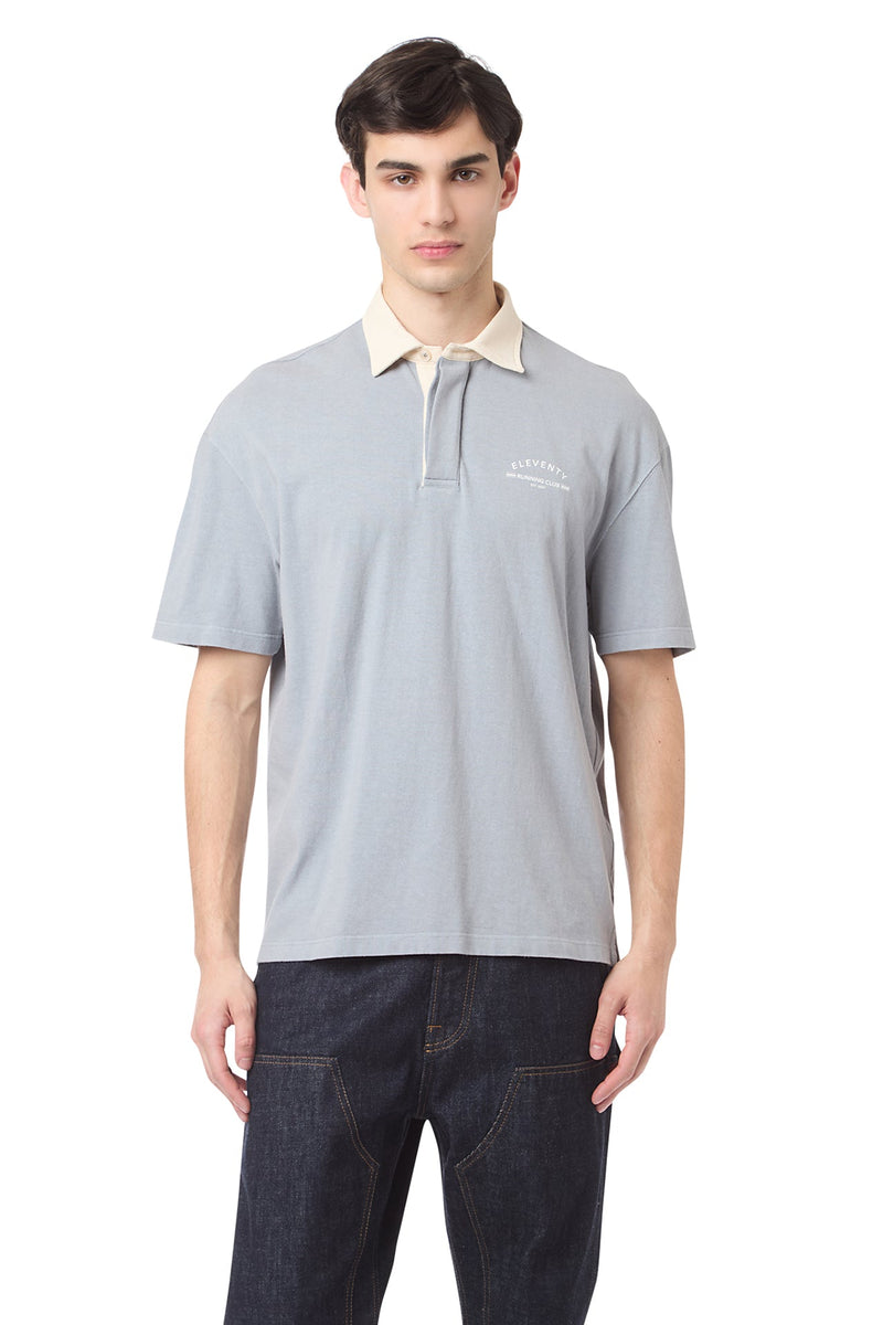 3 BUTTON PRINT POLO