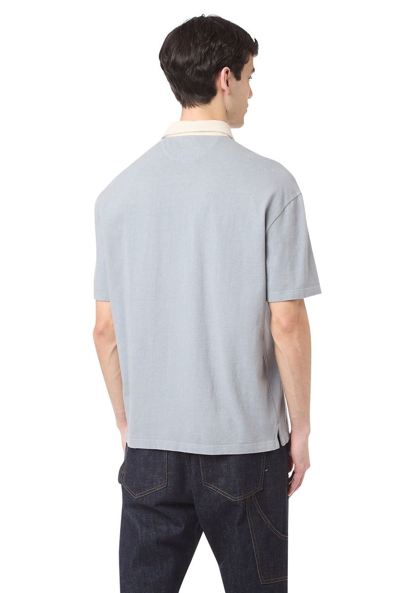 3 BUTTON PRINT POLO