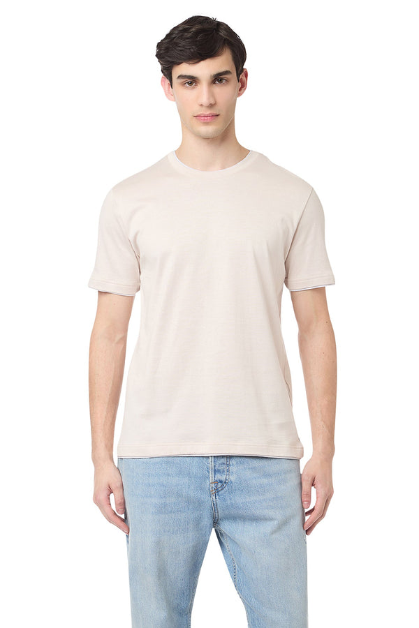 T-SHIRT WITH BORDERS