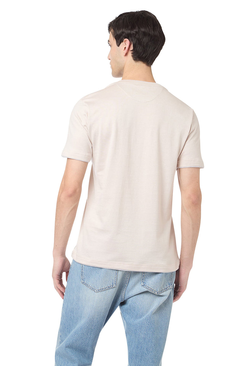 T-SHIRT WITH BORDERS