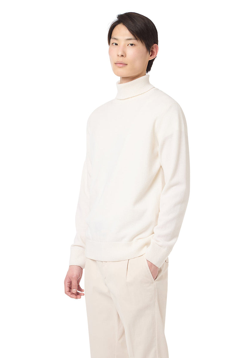 ML TIPPING TURTLENECK SWEATER