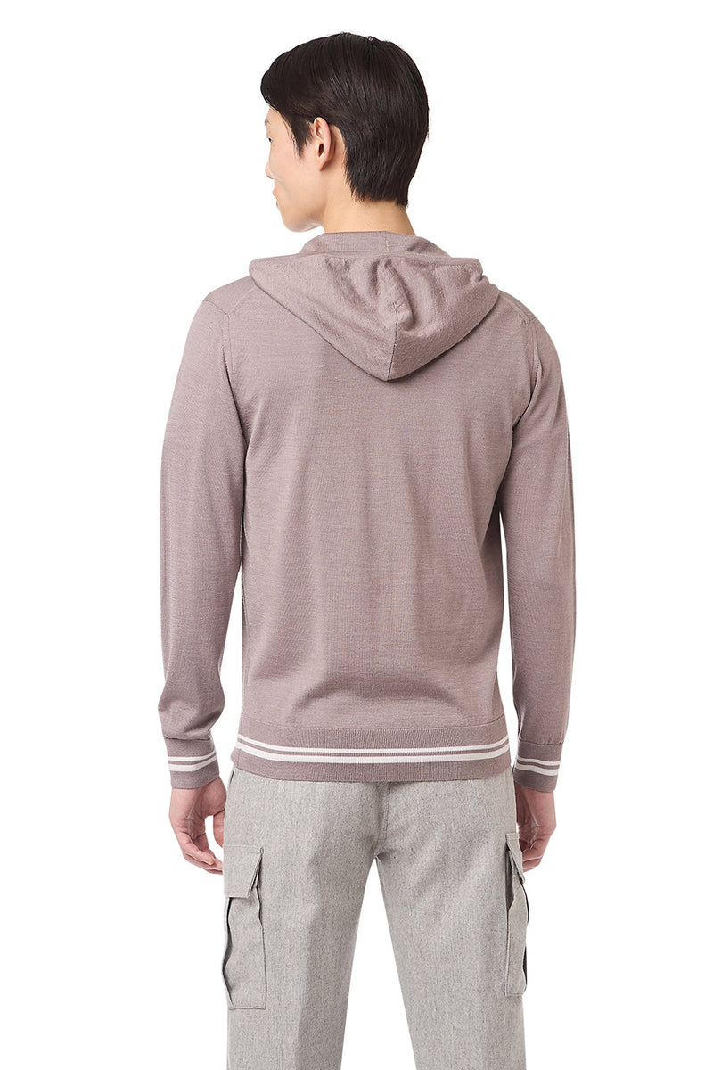 FULL ZIP HOODED SWEATER