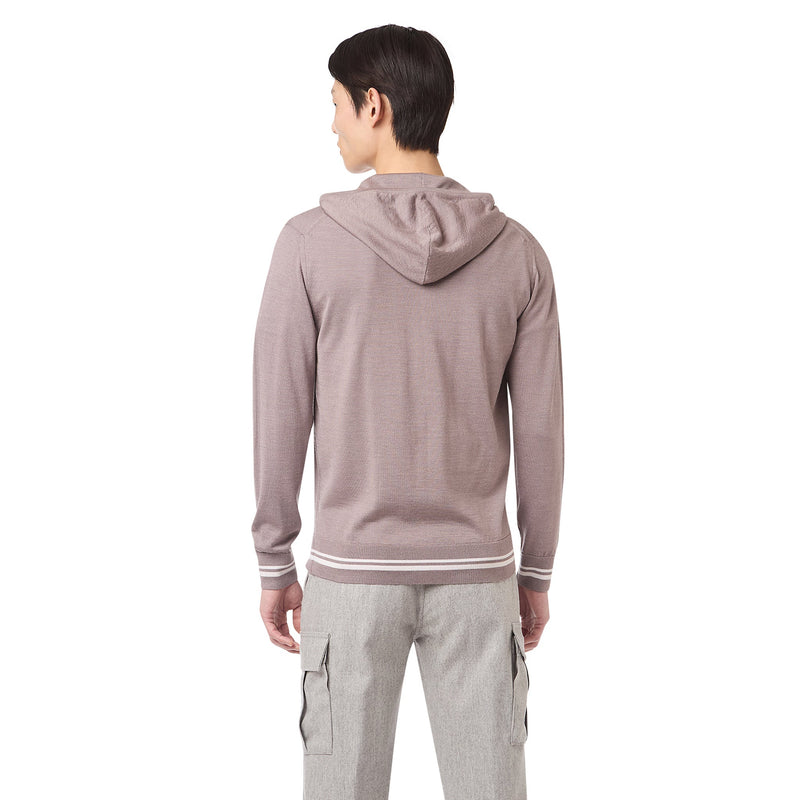 FULL ZIP HOODED SWEATER