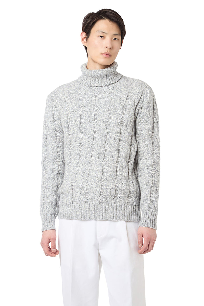 TURTLENECK BRAID SWEATER