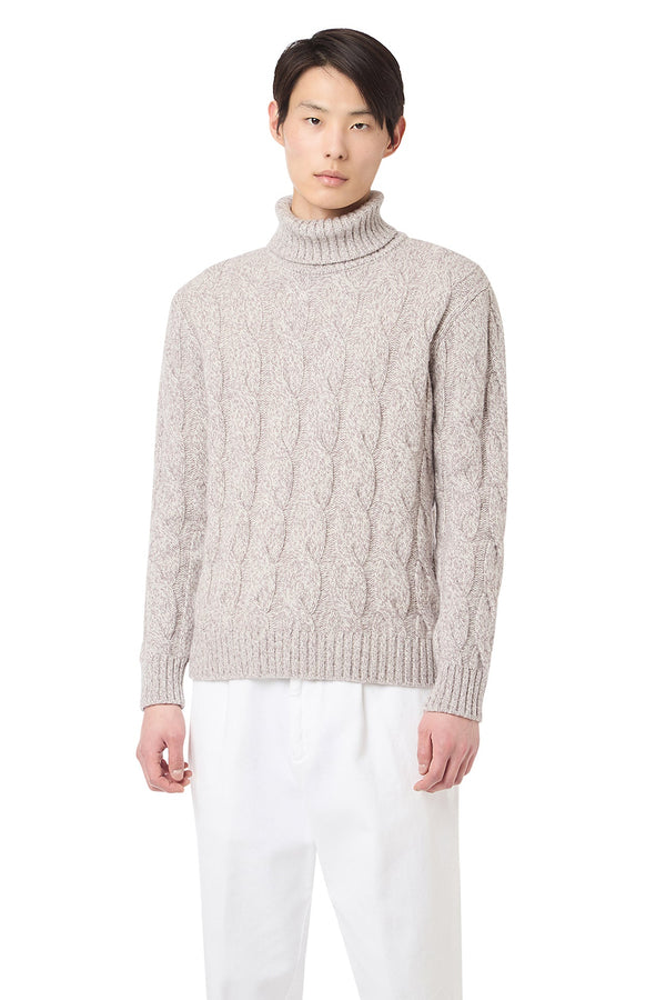 TURTLENECK BRAID SWEATER