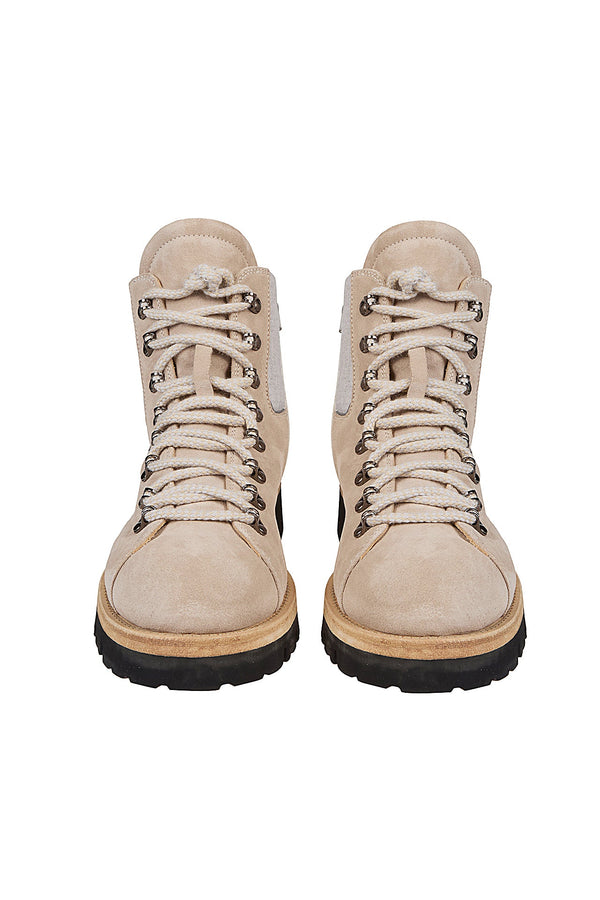 LACED ANKLE BOOT