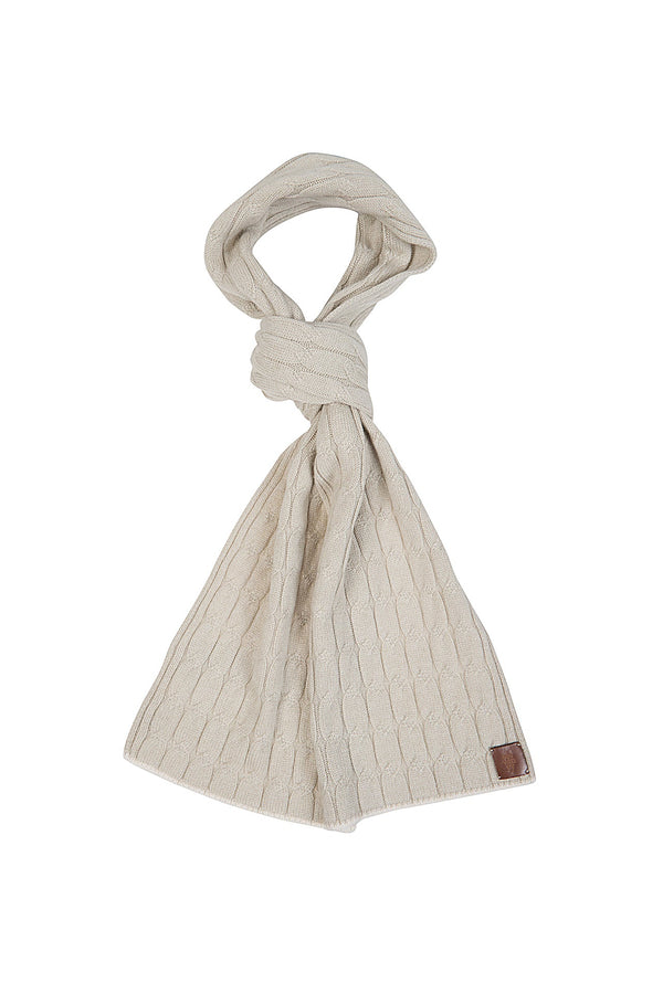 TIPPING BRAID SCARF