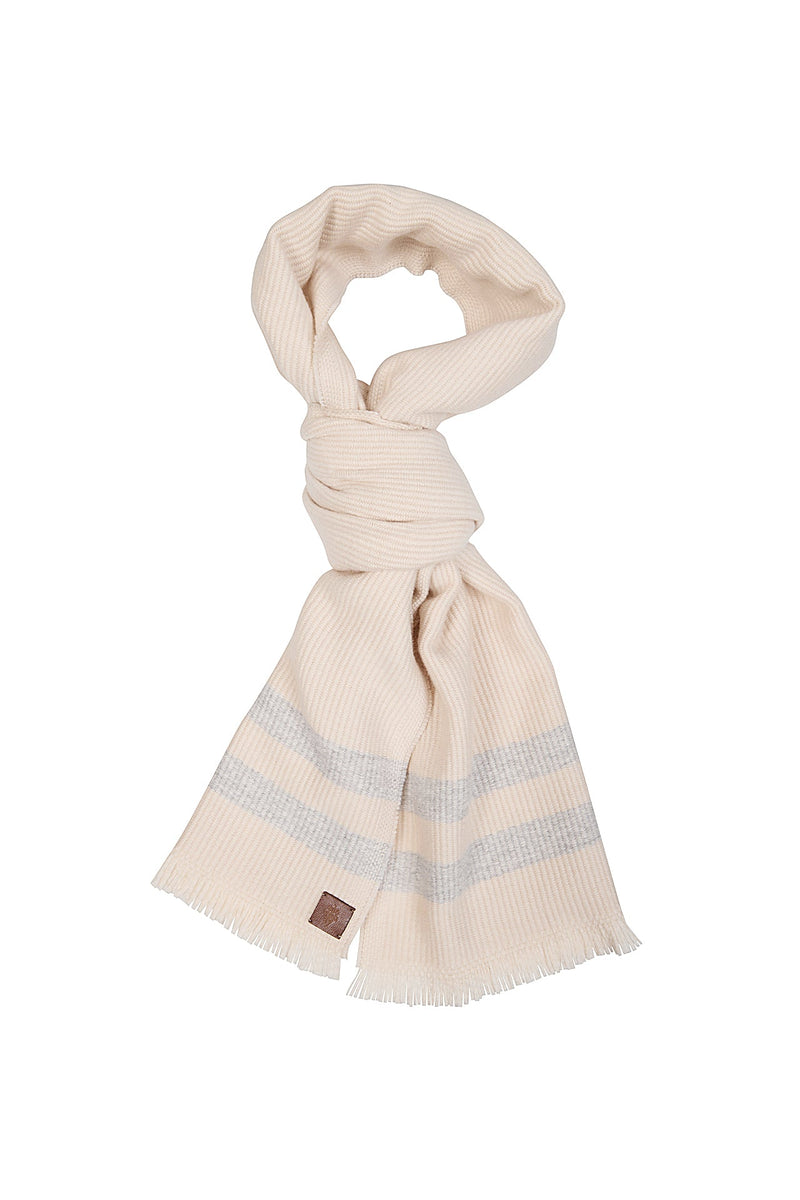DOUBLE STRIPE SCARF 200X35 CM