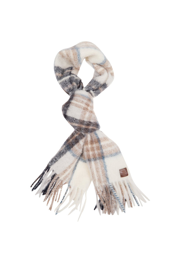 TARTAN SCARF CM 180X37