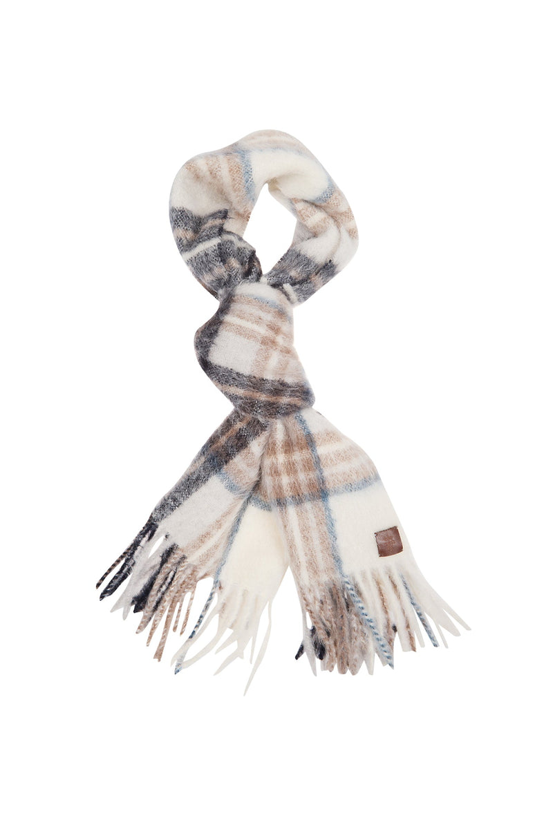 TARTAN SCARF CM 180X37