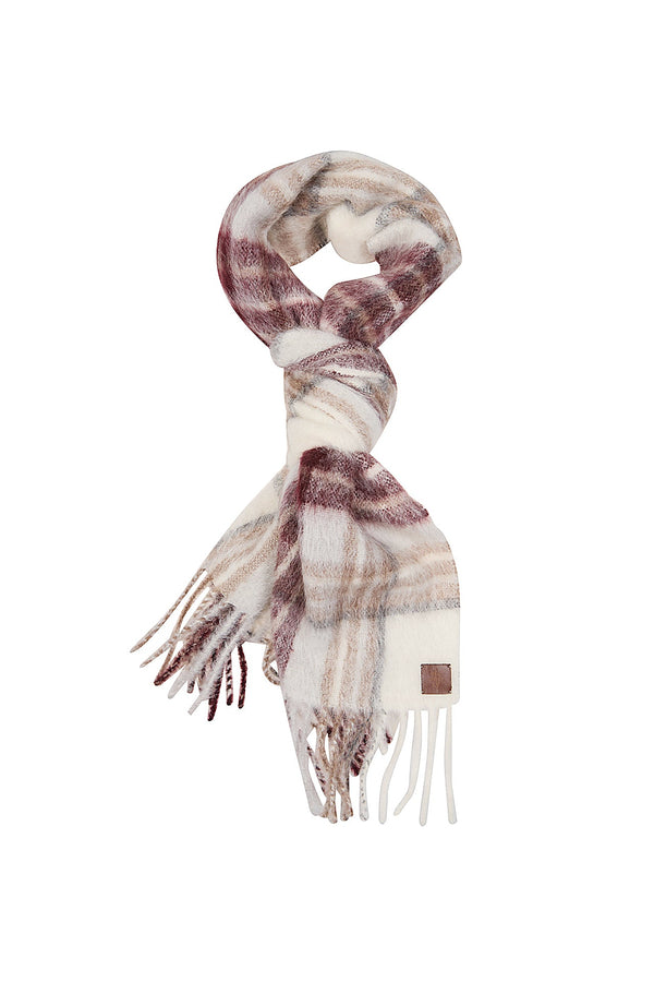 TARTAN SCARF CM 180X37