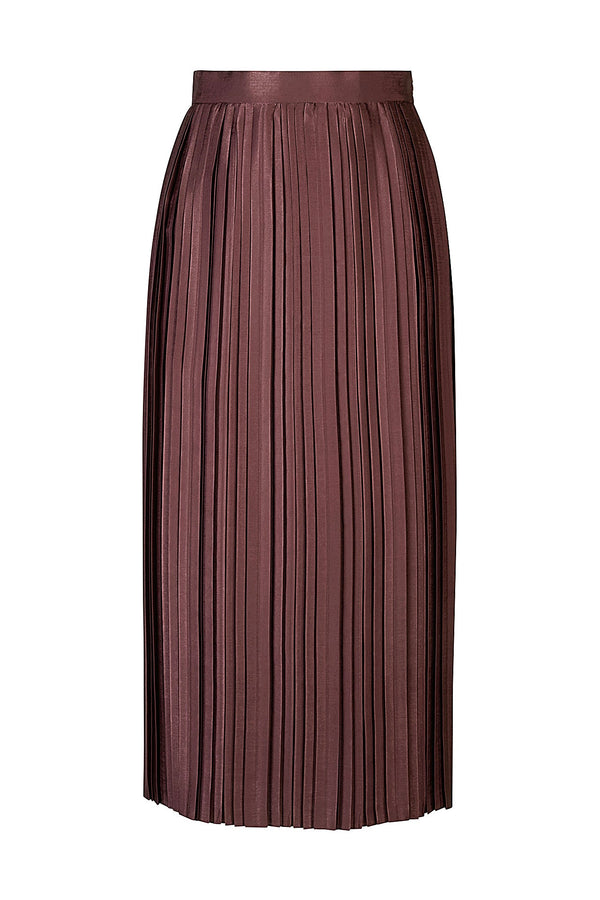 LONG PLEATED SKIRT