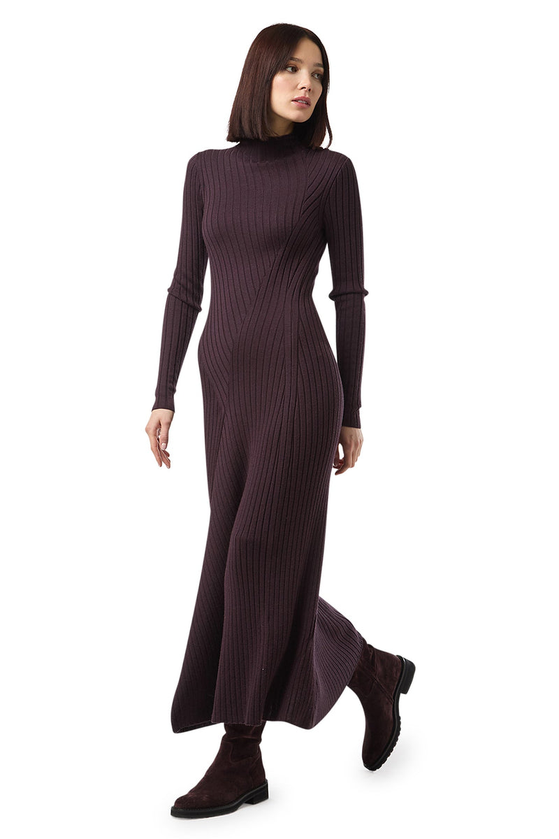 TURTLENECK SWEATER DRESS