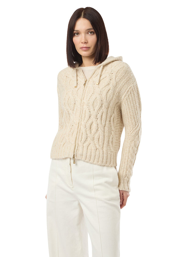 FULL ZIP SWEATER